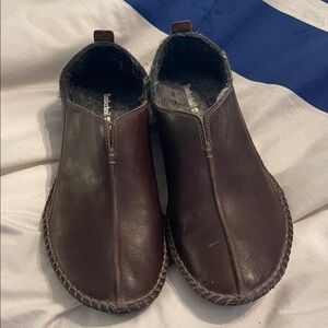 Timberland Dark Brown Leather Loafers